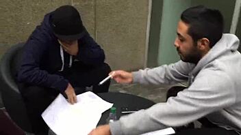 The gay video featuring blonde and redhead couple