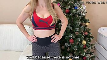 Russian amateur's steamy holiday threesome with teacher and stepmom