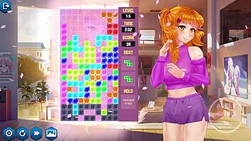 Gamer girls trying to pass the level.