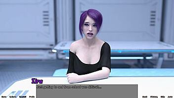 Stranded in space 78 with an emo girl who reveals her true self