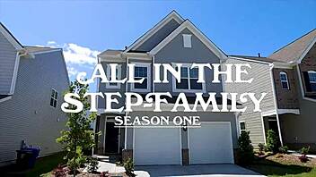 Slutty stepsis masturbates for stepbro until stepmom interrupts