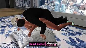 and new york city was my witness in this erotic cartoon