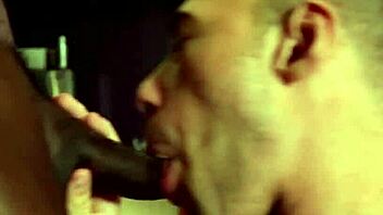 Muscular Ebony Gay Sucks Cock Then Fucks Ass Hard.