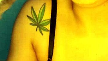 Blue, a colombian housewife, uses a big dildo instead of a cock and takes it all in.