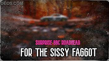 surprise bbc roadhead for the sissy faggot xvideos
