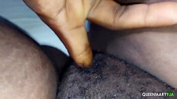 he's always excited to see my wet ebony pussy 😍