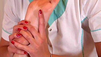 Watch ally breelsen and nekane reach endless orgasms from toe fetish