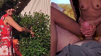 Sneaky Girlfriend Seduces Investor in Outdoor POV Deepthroat