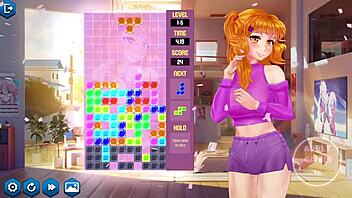 Gamer girls trying to pass the level.