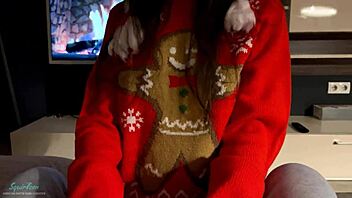 I wished for a wet squirting pussy from Santa.