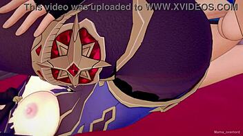 Mona En Un Nuevo Gameplay Quiere Que La Follen En El Hotel Del Amor Genshin Impact