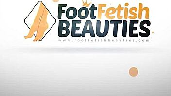 three hot girls spread their toes right in your face for a kinky pov