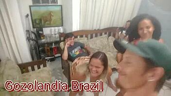 Noite Da Bagunça Na Casa Do Casal Do Swing