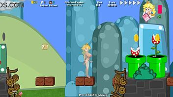 Peach's untold tale begins in world 1-1-2