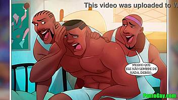 Gay animation with a big cock and a tight ass