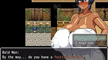 Tanned girl Natsuki squirts in public bath