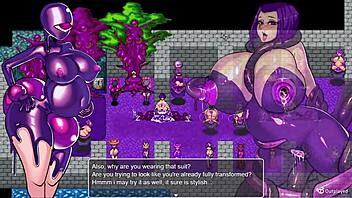 exploring the latex dungeon in this anime game gallery