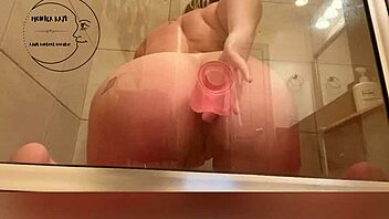 Pussy drips from anal.