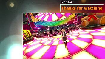 in this hentai anime, the busty girl gets her tits massaged and sucked.