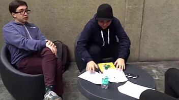 The gay video featuring blonde and redhead couple