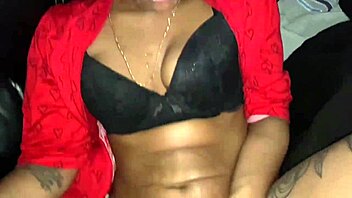 On valentines day, step-mom enjoys a special time with her partner.