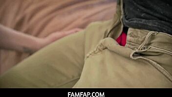 Whoa, guy bangs stepmom while licking stepsis in wild action!