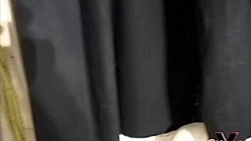 tied up lady star nine moans as scott rhodes dildo fucks her