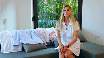 I'm Amazed by This Blonde Actress Flaunting Sexy Dresses for Fun