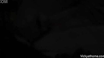 huge boobed milf vicky vette fucks her fingers in indian costume