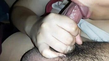 Amazing Sloppy Blowjob by Asian Babe with Tits Show in Part 1