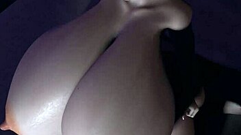 Curvy redhead rides dildo in anime hentai pov.