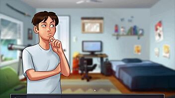 Summertime Saga Part 37: Milf Kitchen Seduction with Big Cock