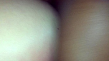 Watch My Bitch White Tranny Get Fucked In This Wild Threesome!