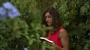 Public bush goes around outdoors