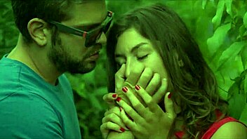 Public bush goes around outdoors