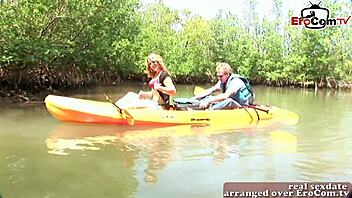 British teen with hot ass does first porn casting interview