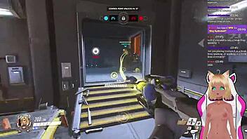 Vtuber Lewdneko Plays Overwatch And Gets Spanked Part 2