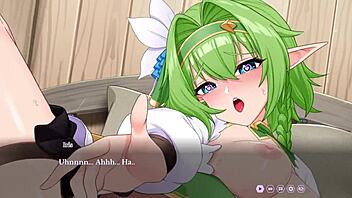 The arrogant kaiju princess in all gallery sex events part 3 hentai game! 😍