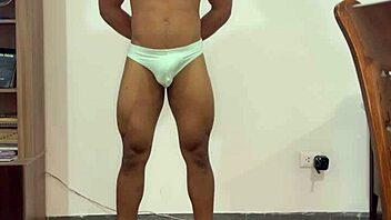 Lingerie casting turns into gay anal porn with curious hetero