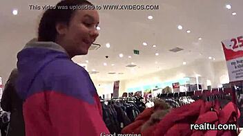 stellar czech teen seduced in supermaket and pounded in pov