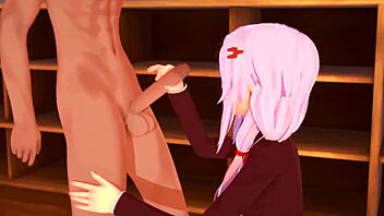 Inori Yuzuriha gets creampied in hentai