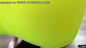 Trainer fucks Katty with new exercises in the gym.