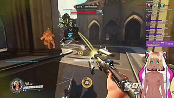 Vtuber Lewdneko Plays Overwatch And Gets Spanked Part 2