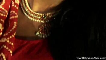 Nude Brunette Dances Sensually in Ancient Indian Style