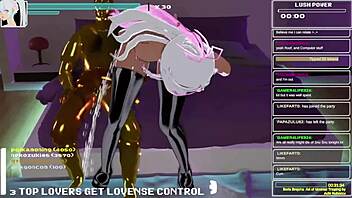 athena airis masturbates with toys in chaturbate archive 13, full of 3d hentai sex 😈