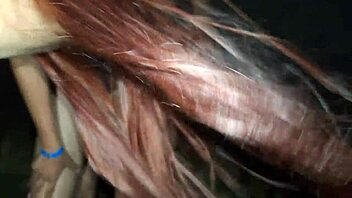 married woman flashing ass in public