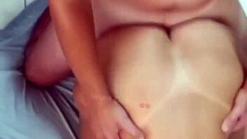 Cuckold husband films wife riding friend's cock