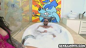 Christy mack with her tattooed perfect ass gets nailed hard 😍