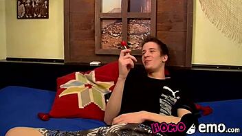 Lollipop fetish twink timmy clark ass drilled missionary