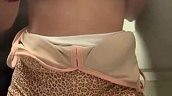 Beautiful latina in the gym smelling testosterone